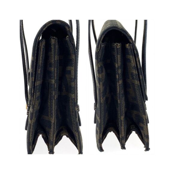 Pre Loved Bottega Veneta Fendi Selleria Shoulder Bag Brown - Picture 3 of 8